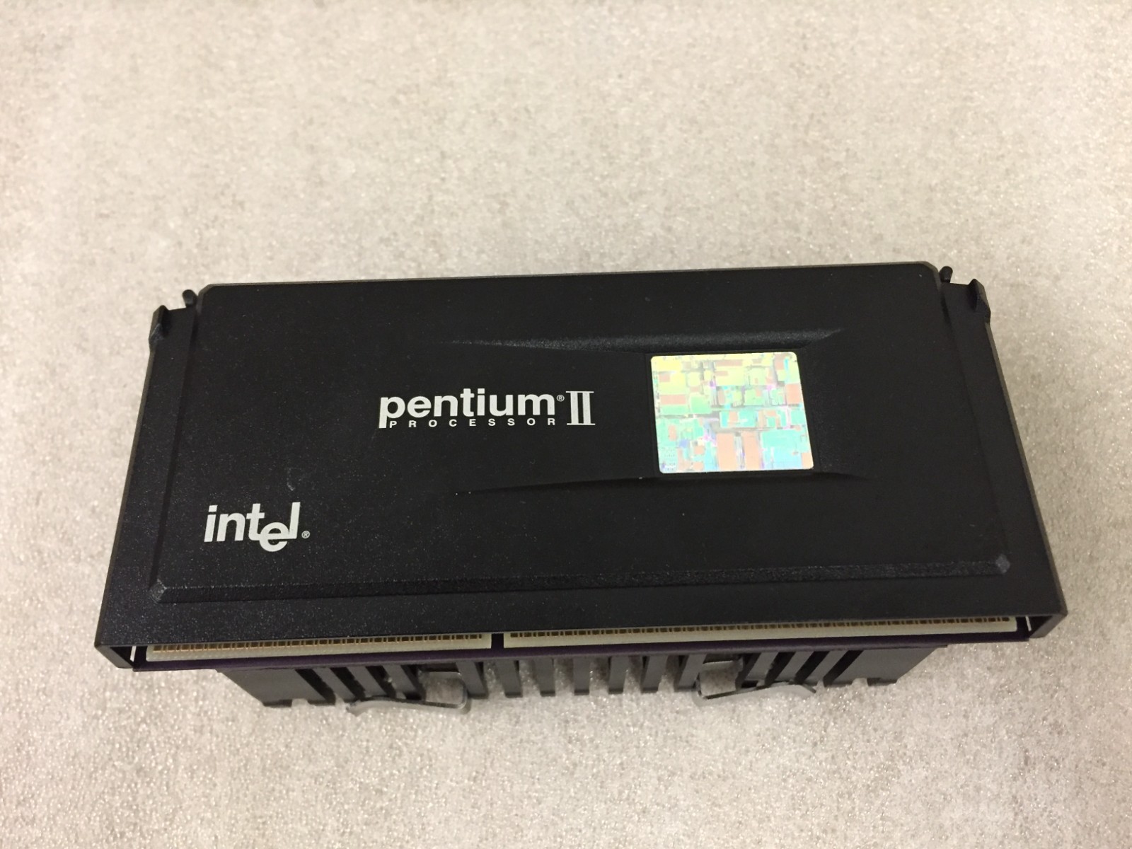 Intel Pentium II 350MHz w/ 512k Cache SL2U4 Slot 1 SECC CPU + Heatsink