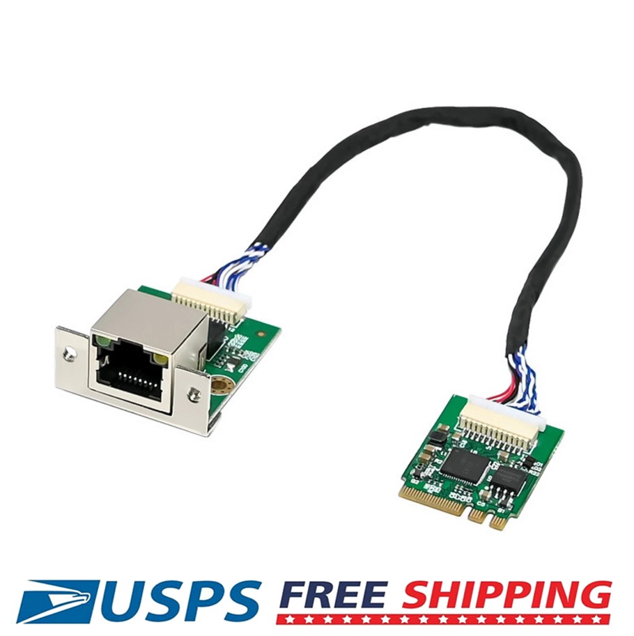 M.2 A+E 2.5GbE Multi-Gig 1G/2.5G/100M NGFF 2230 Intel I226-V Ethernet NIC Card