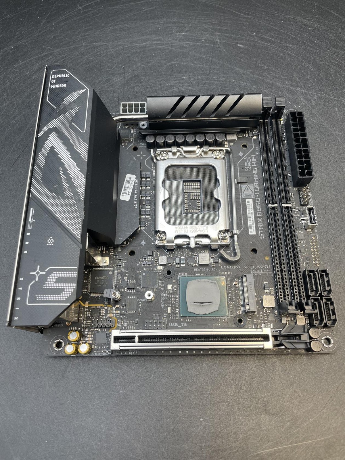 ASUS ROG STRIX B860-I GAMING WIFI B860 LGA 1851 Mini-ITX Motherboard PC1726853