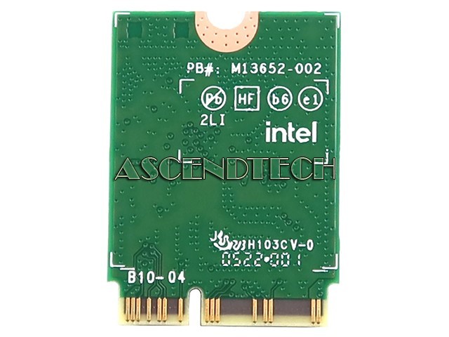 INTEL AX211NGW 2.4GBPS M.2 2230 CNVIO2 802.11AX WIFI 6E BLUETOOTH 5.3 CARD G83J7