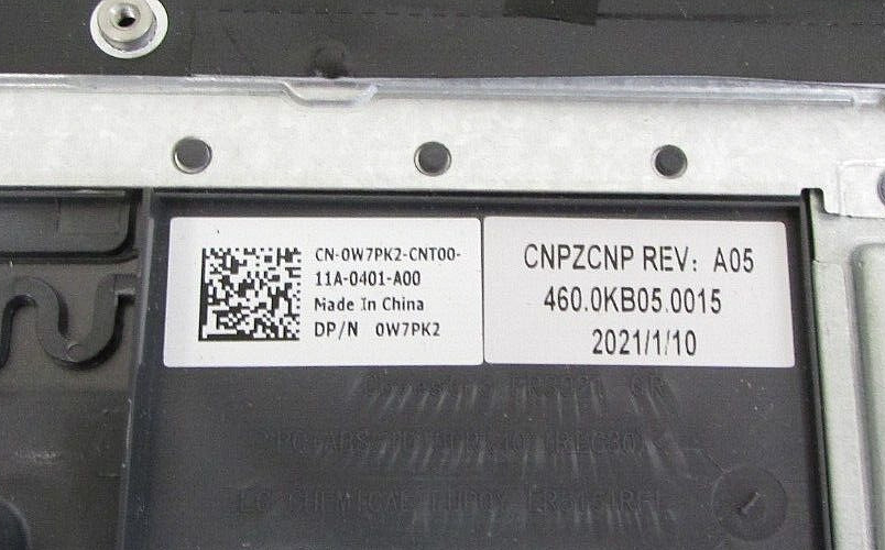 OEM Dell Inspiron 15 7590 LCD Laptop Palmrest US/EN Backlit Keyboard HUG07 W7PK2
