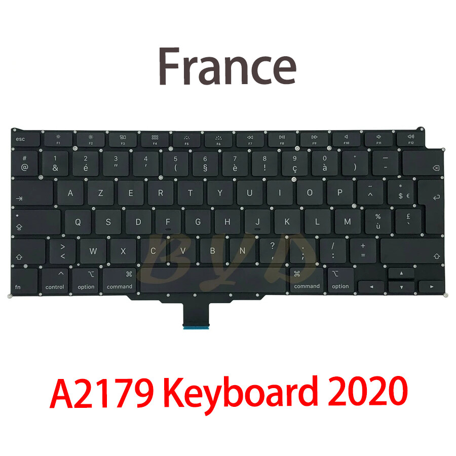 New French Keyboard For Macbook Air 13″A2179 France Keyboard 2020 Year EMC 3302