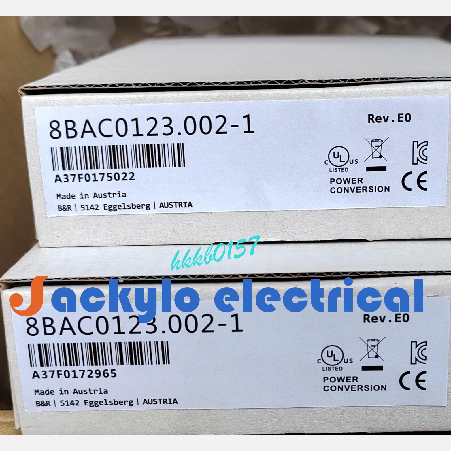 8BAC0123.002-1 B&R plug-in module brand new FedEx or DHL