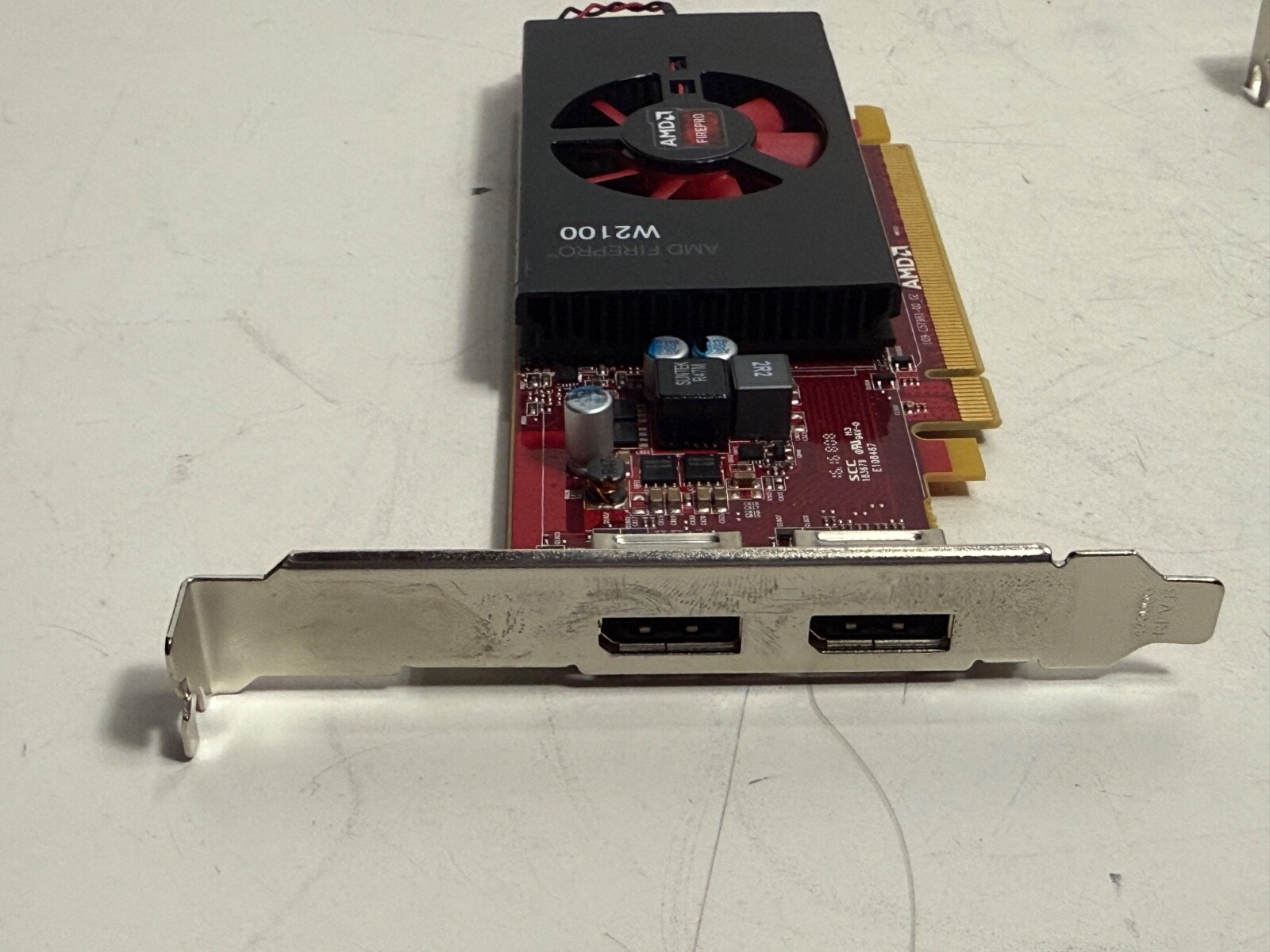Lot of 7x AMD W2100 2GB DDR3 FirePro Graphics Card USED