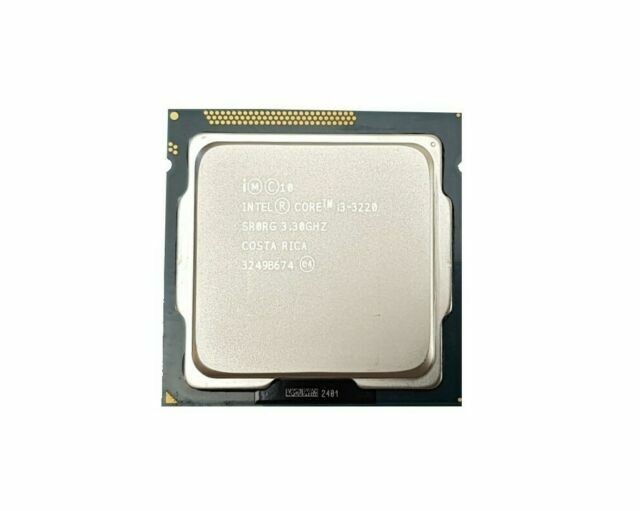 Intel Core i3-3220 3.3 GHz Duel Core Technology (SR0RG) Core i3 3rd Gen