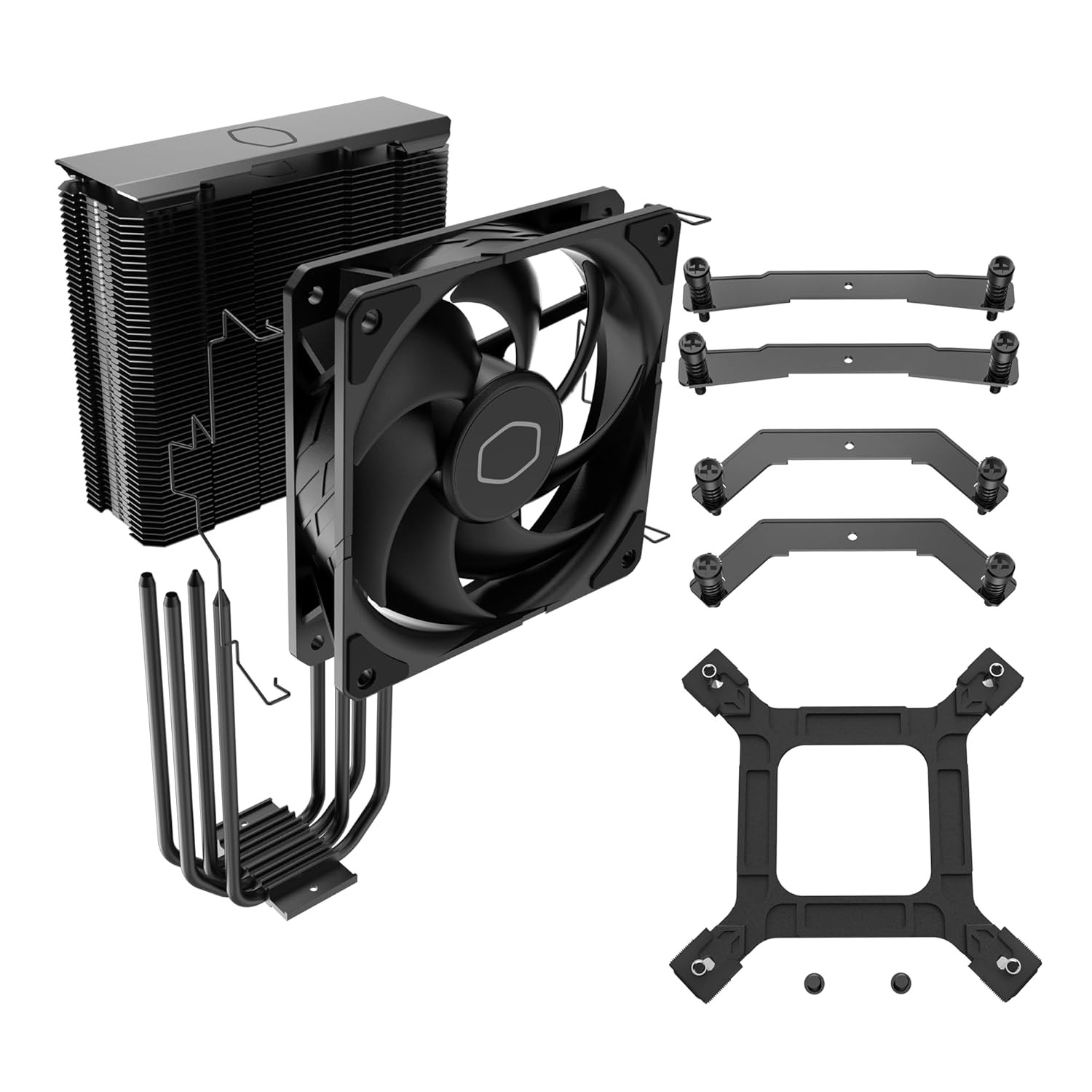 Hyper 212 Black CPU Air Cooler, 4 Heat Pipes, PWM Fan
