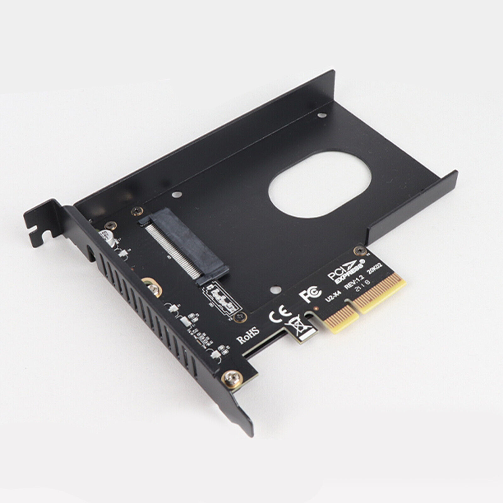 Converter Adapter Card U.2 SSD to PCIe PCI-E4.0 X4 to 2.5 Inch U.2 Card SFF-8639