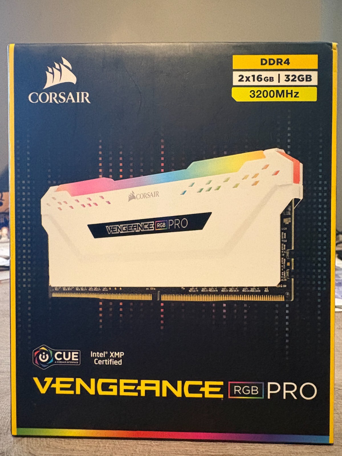CORSAIR – VENGEANCE RGB PRO SL 32GB (2x16GB) DDR4 3600MHz C18 UDIMM Desktop M…