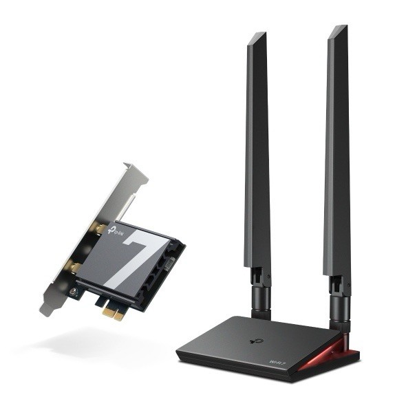 TP-Link WiFi 7 BE9300 PCIe WiFi Bluetooth Card for Desktop PC (Archer TBE550E)G6