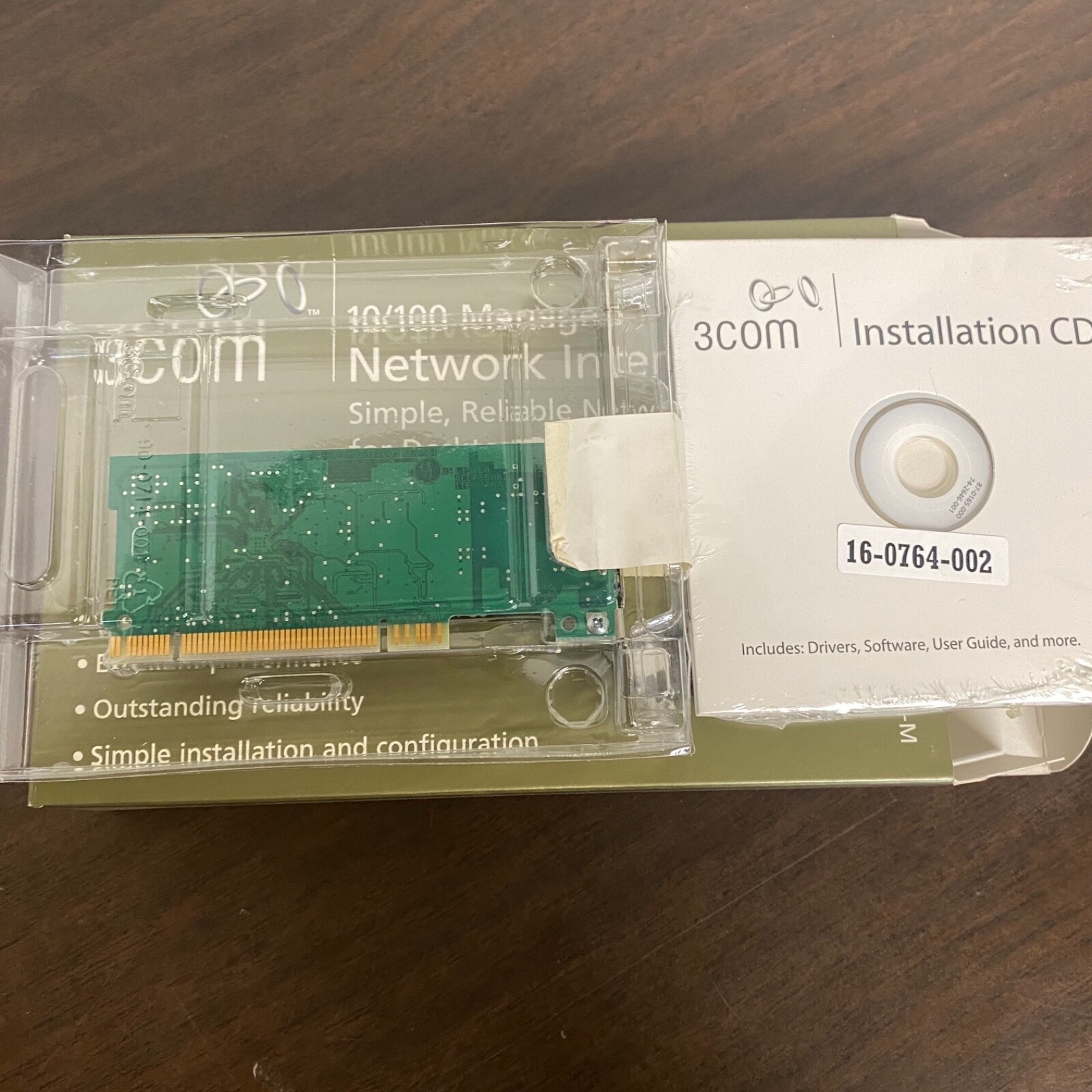 NEW 3Com 3C905CX-TX-M 10/100 MBPS Managed Network Interface Card