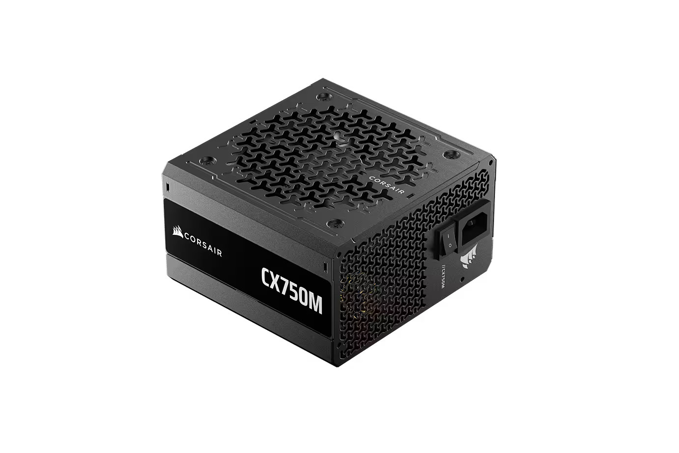 CORSAIR – CX-M Series CX750M Semi-Modular Low-Noise ATX 3.1 Power Supply – Black