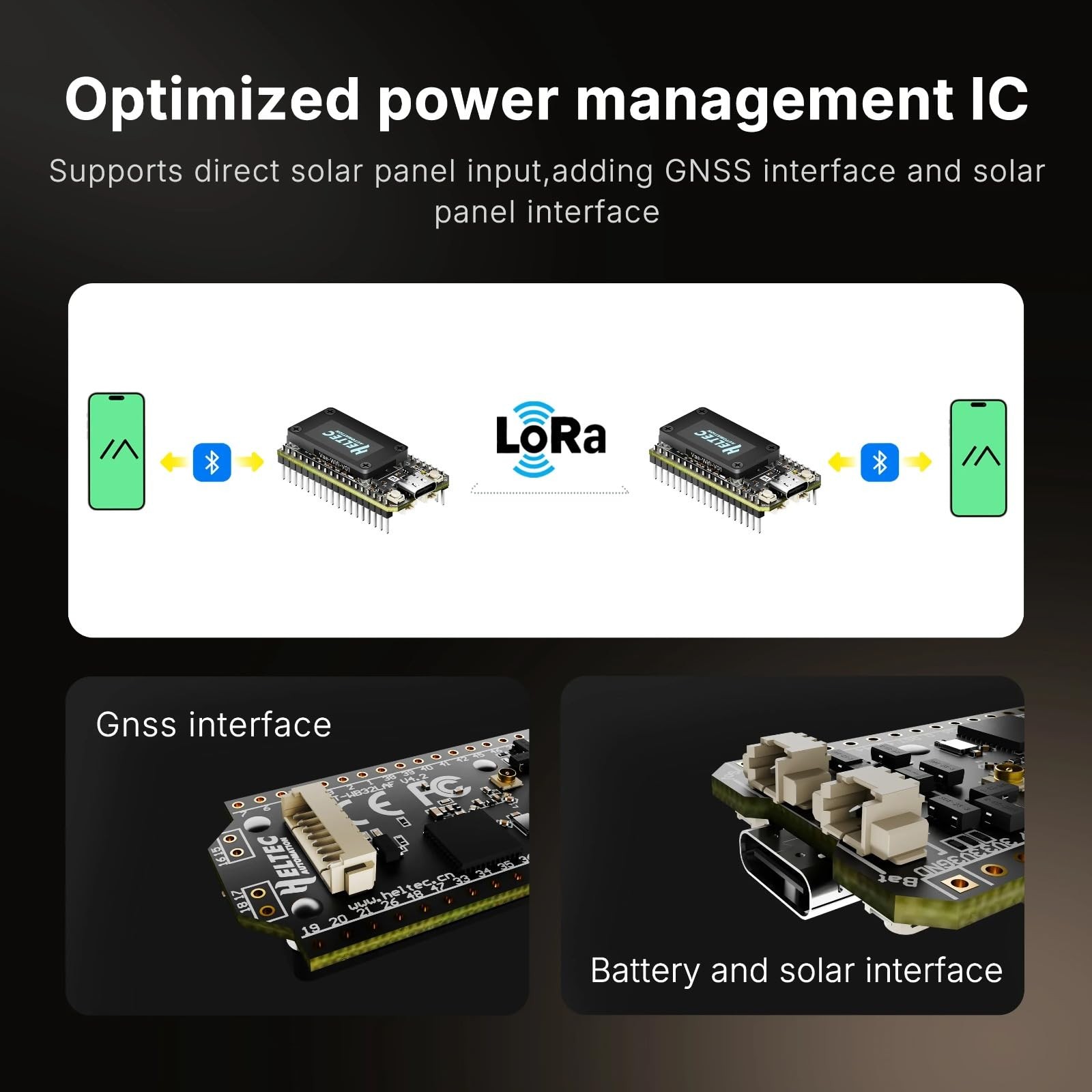 Heltec WiFi LoRa 32 (V4) Ultimate Kit – ESP32-S3 & SX1262 LoRaWAN Board 0.96″…