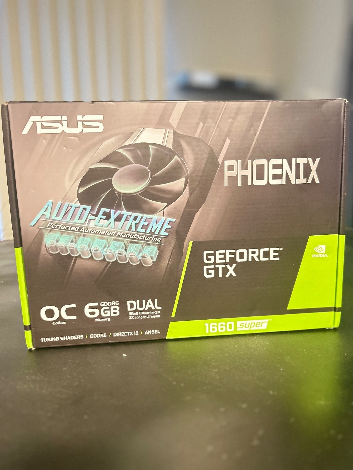 ASUS NVIDIA GeForce GTX 1660 6GB GDDR5 Graphics Card (PH-GTX1660-O6G)