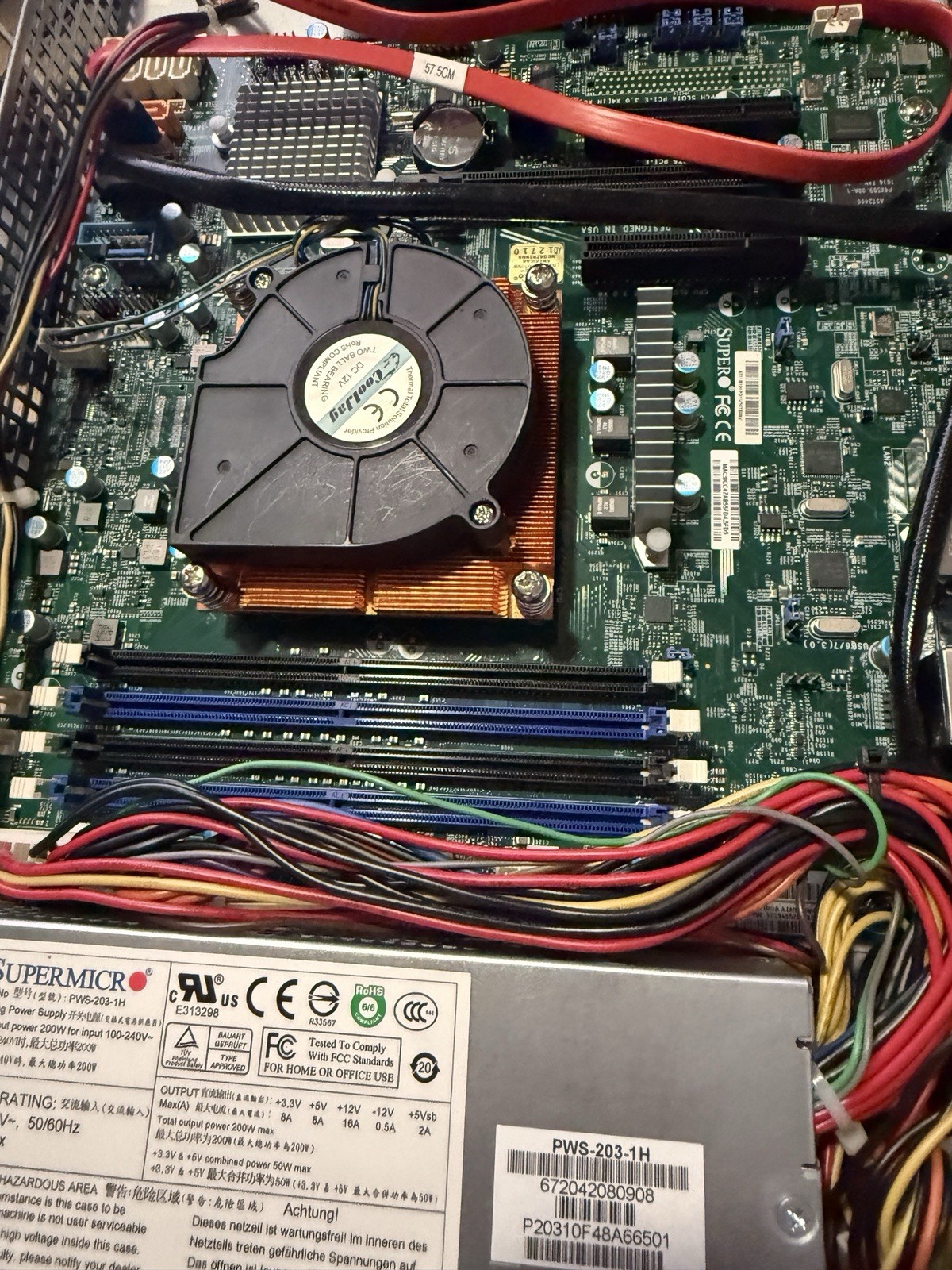 SUPERMICRO X11SSL-F FCLGA1151 DDR4 Intel® C232 chipset Micro-ATX Motherboard cpu