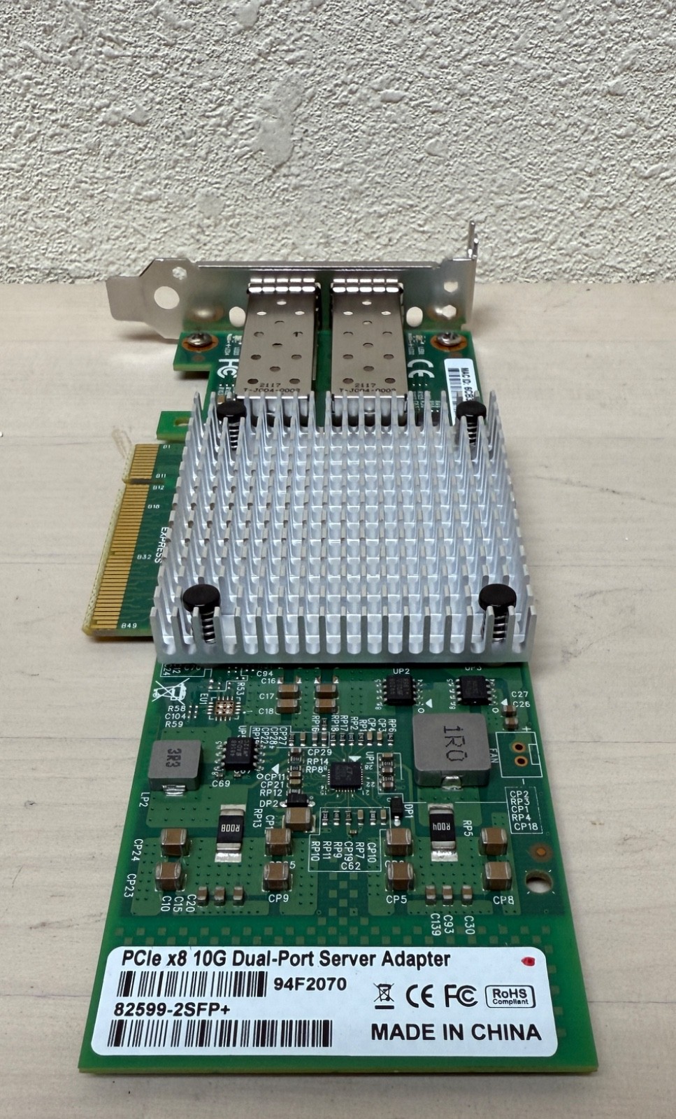 Sonnet Echo Express SEL TB 3 Expansion w/ PCIe x8 10G Dual Port Card & SFP