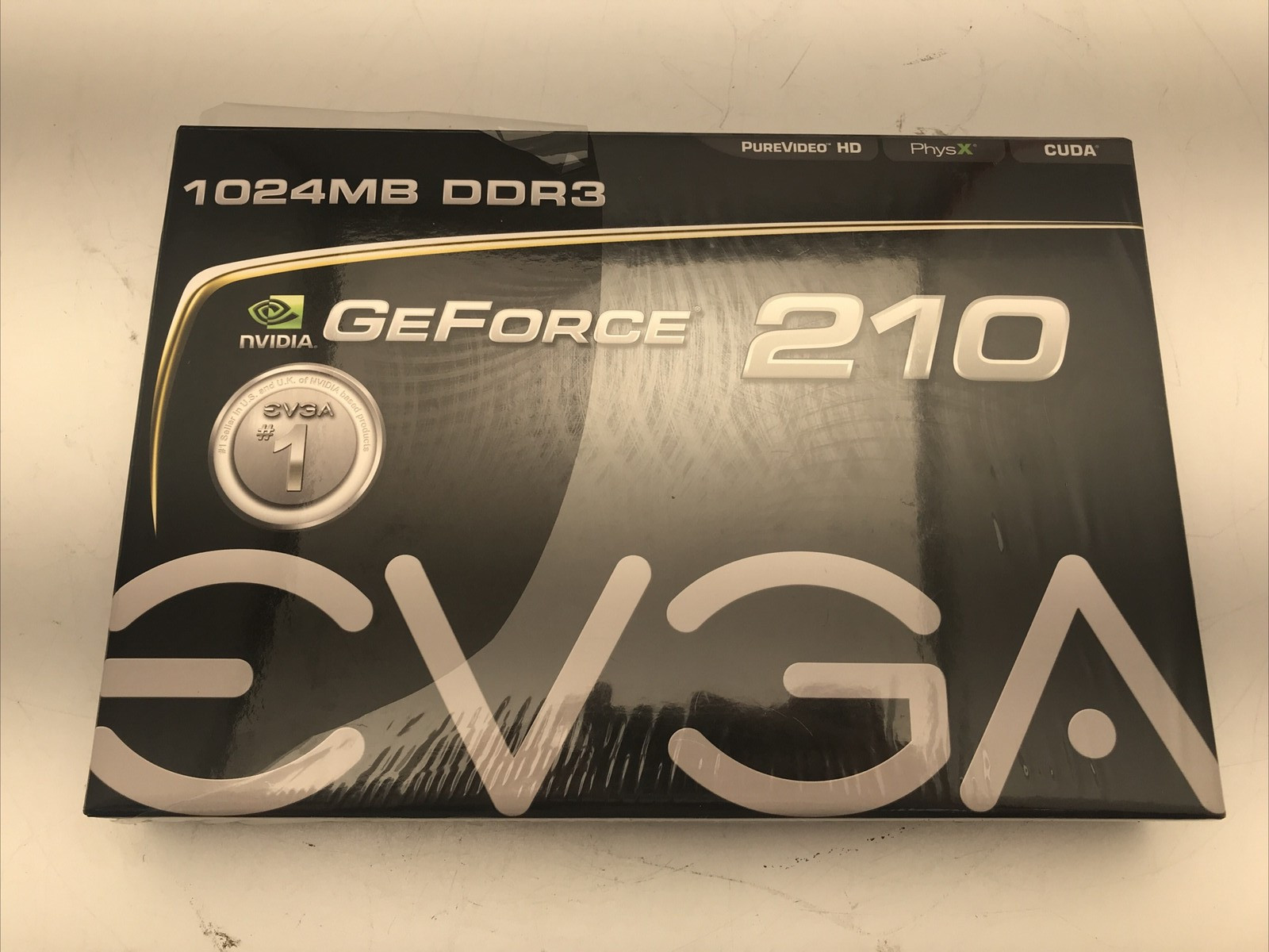 EVGA NVidia GeForce 210, 1GB DDR3 Graphics Card, P/N 01G-P3-1313-KR