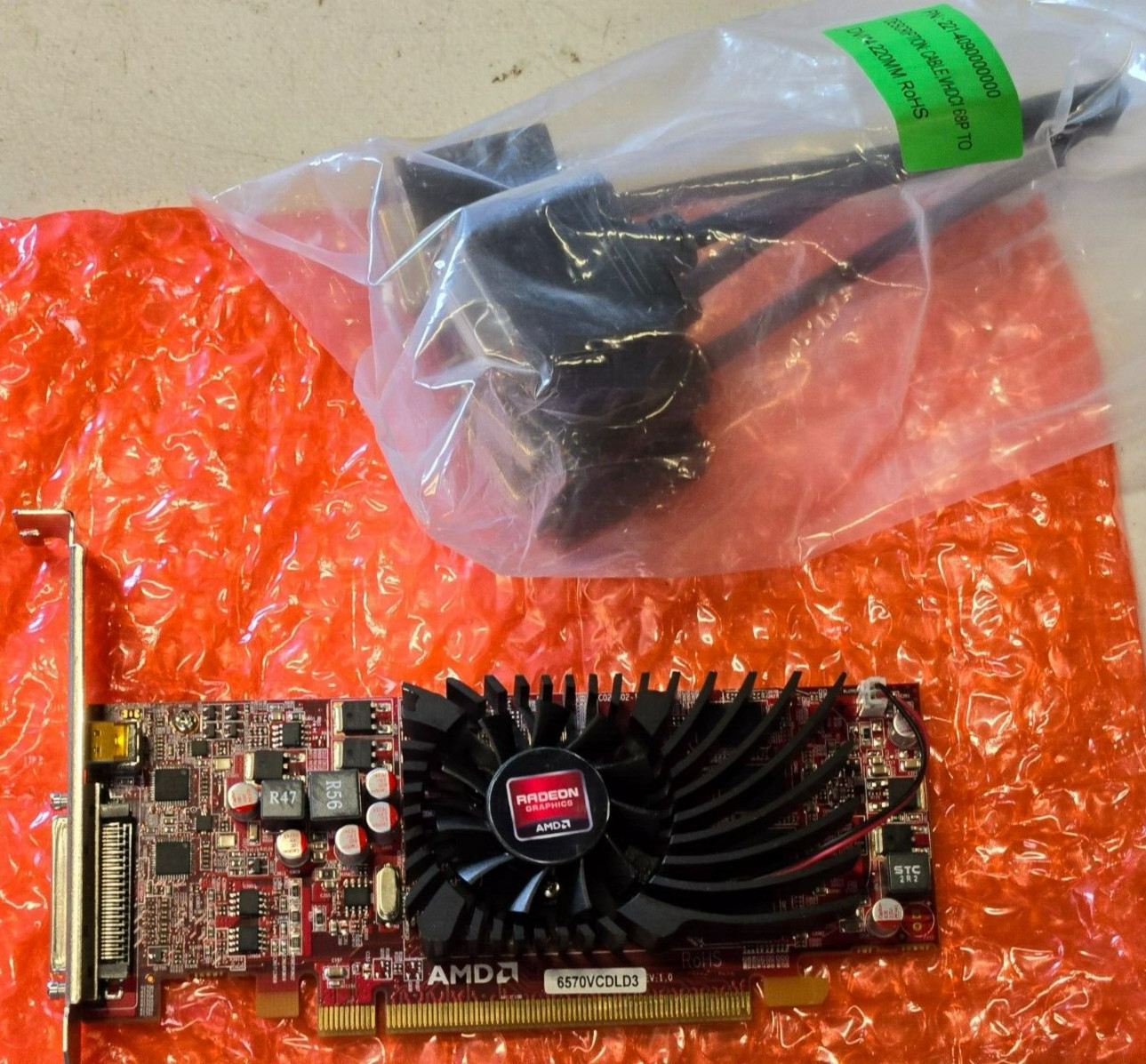 JATON Radeon HD 6570 1GB DDR3 PCI Express x16 Low Profile Ready 4 DVI