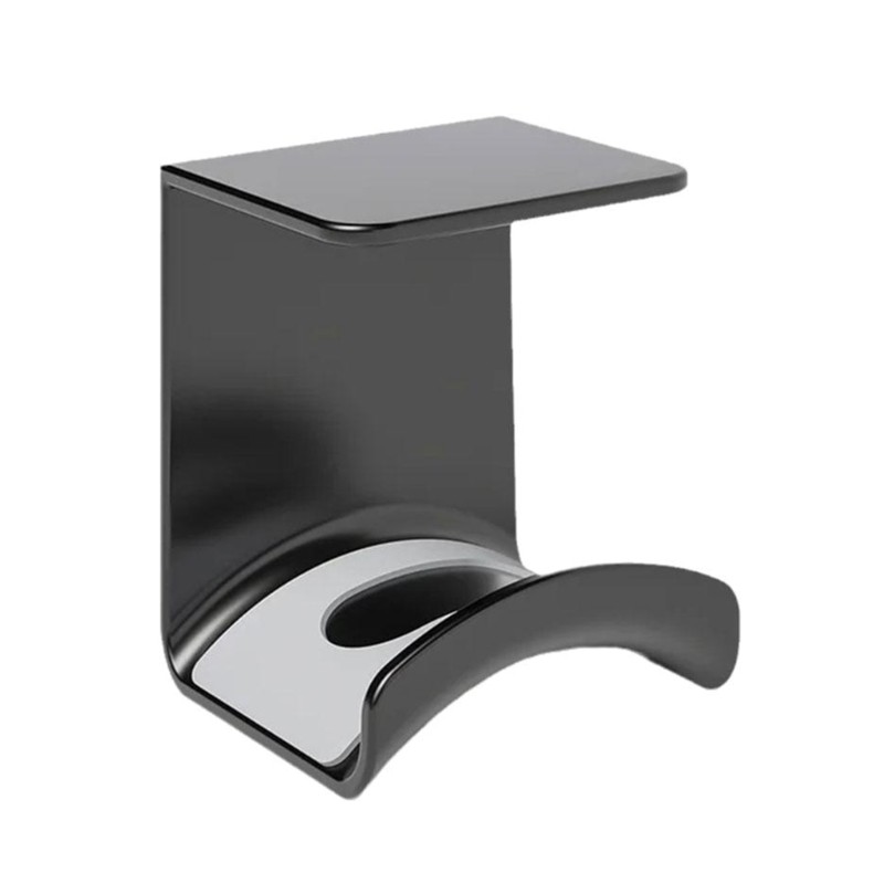 Under Desk/Wall Mount Hook Storage Rack for Office and Home Space Saving Bracket