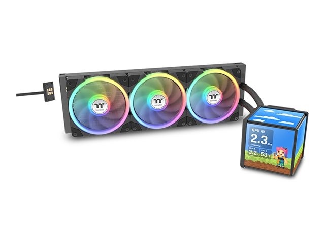 Thermaltake MINECUBE 360 Ultra AIO ARGB Fan Black Fan CL-W481-PL12SW-A