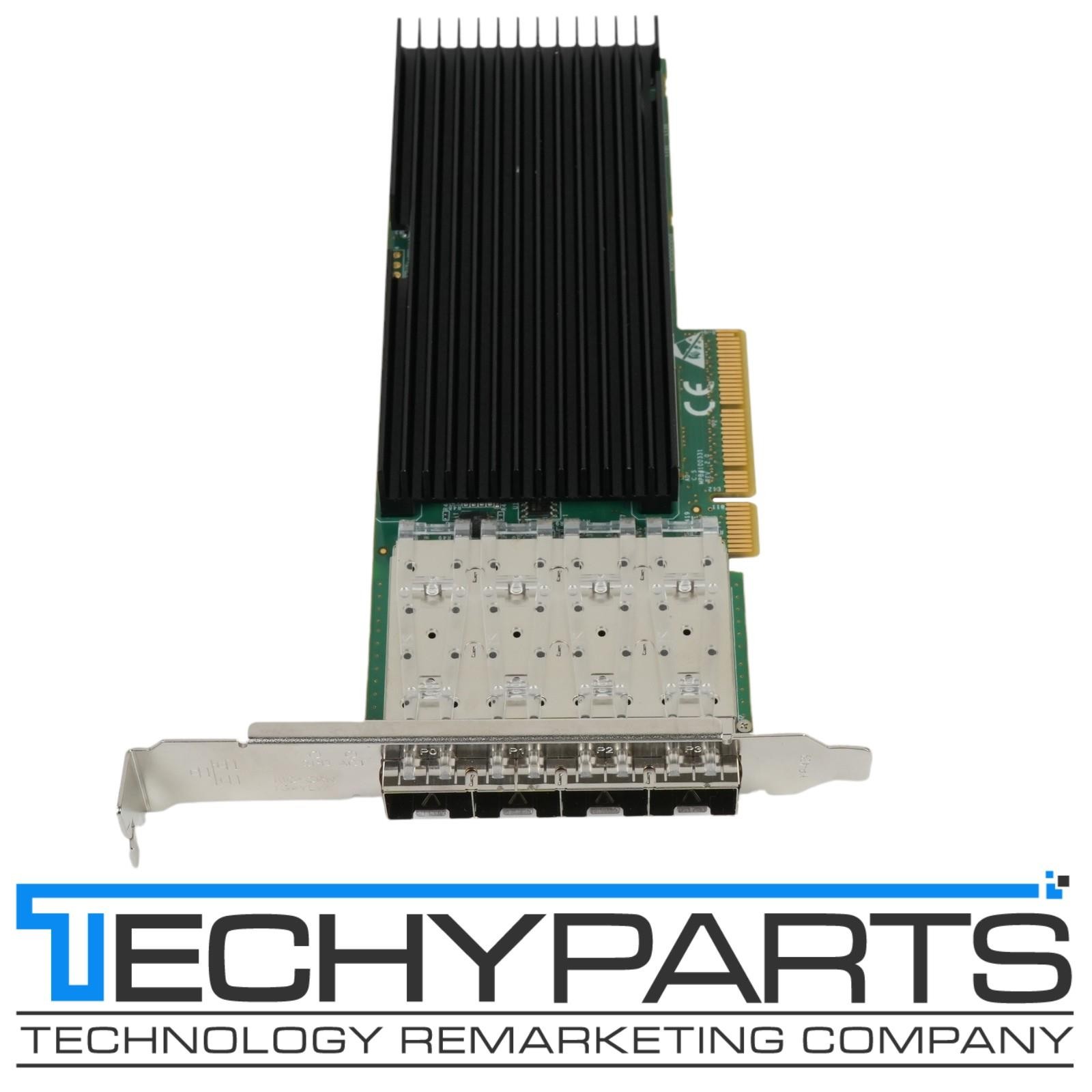 Silicom PE310G4SPI9LB-XR-FE 4-Port 10GbE PCIe 3.0 x8 Ethernet Server Adapter