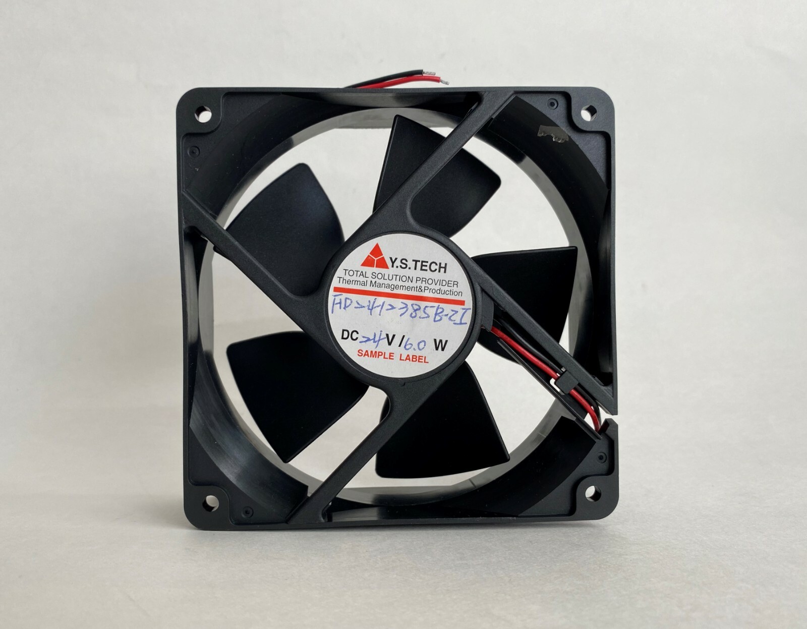 Y.S.TECH FD2412385B-2I 120x120x38mm DC 24V 2-Ball Bearing Fan(Sample Unit)-New