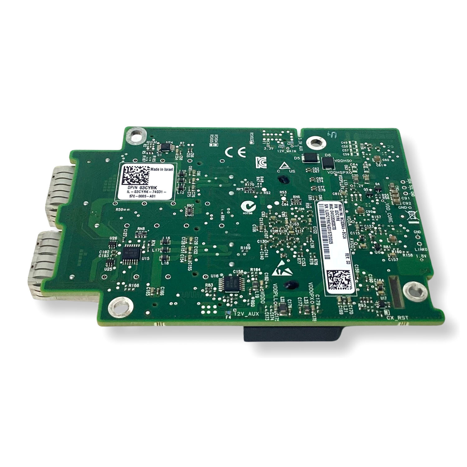 Dell C6100 C6220 Dual-Port 40Gb/s QSFP Mezzanine Network Card MCX384A-BCAA 3CYRK