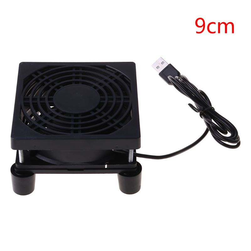 Cooling Fan for Router Set Top Box for DC 5V Cooler Radiator Replace Accessor
