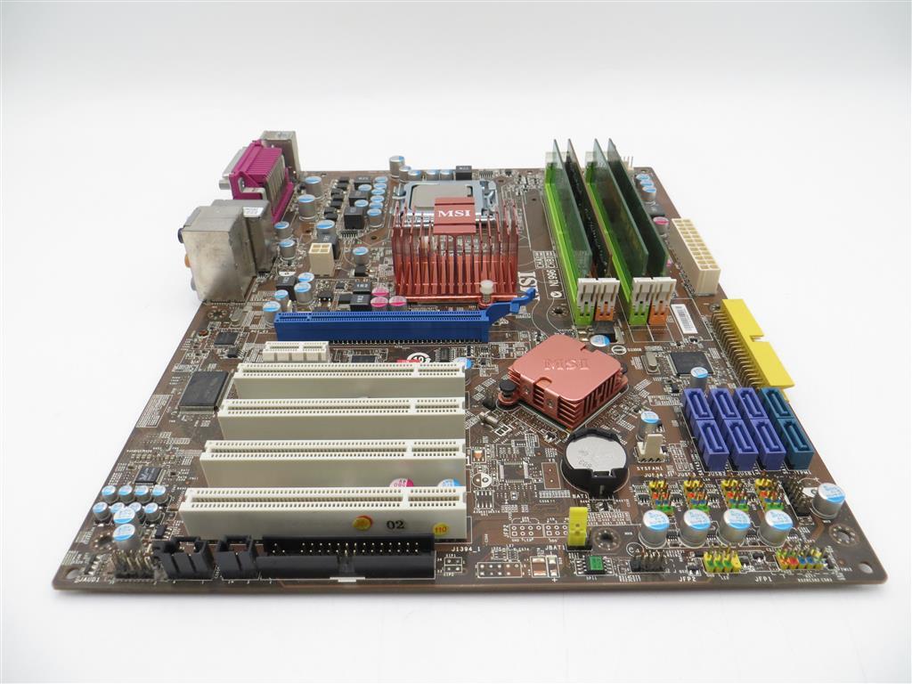 MSI P43 Neo3 MS-7514 Pentium E5200 2.5GHz 5GB RAM ATX Motherboard NO I/O Shield