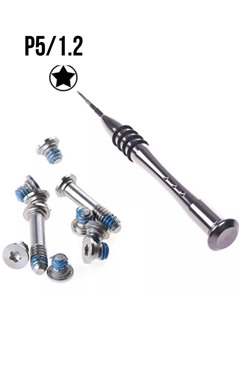 1.2 P5 PENTALOBE SCREWDRIVER + BOTTOM CASE SCREWS 10pcs – Apple MacBook Air