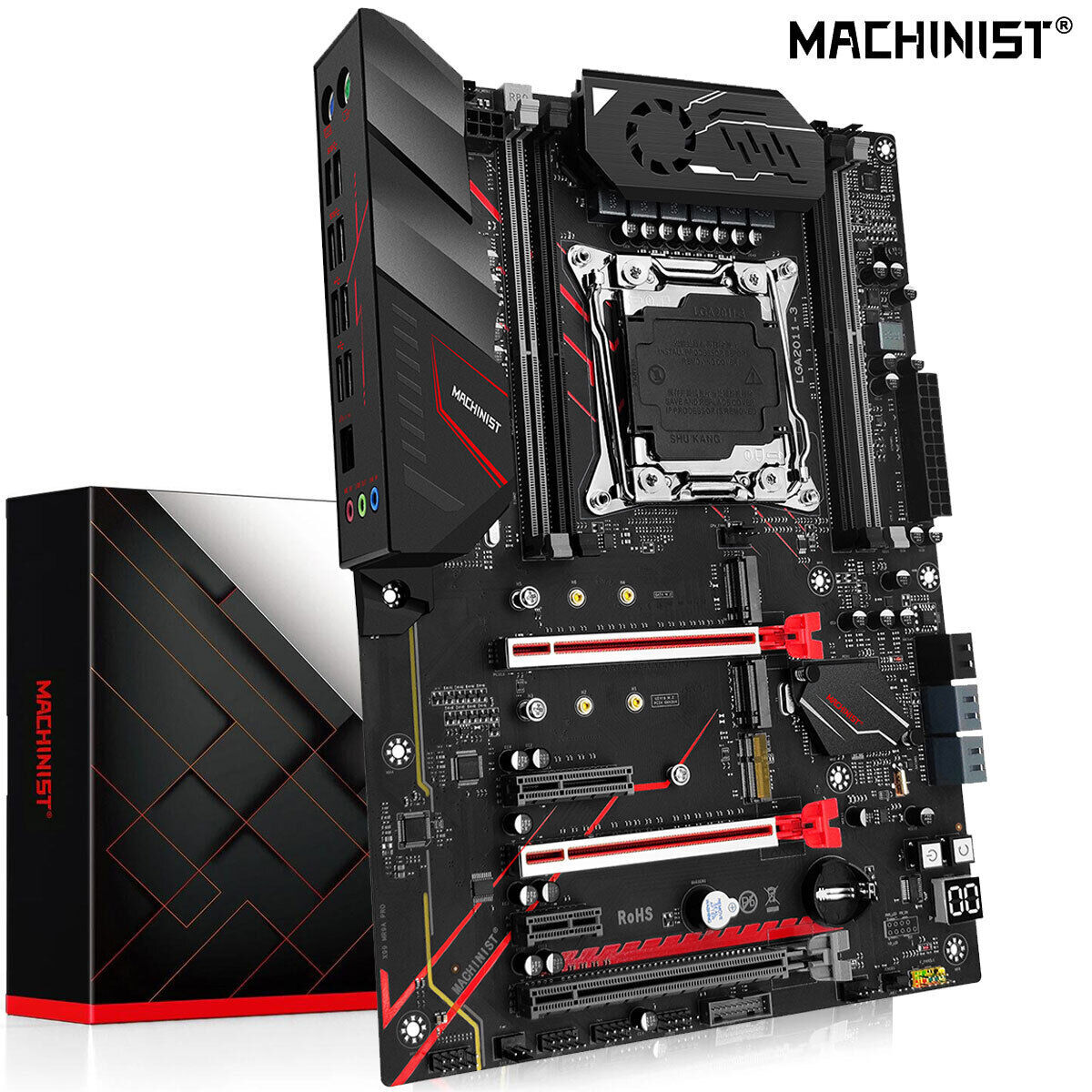 X99 LGA 2011-3 Motherboard DDR4 RAM USB 3.0 SATA M.2 Support E5 V3 V4 ATX