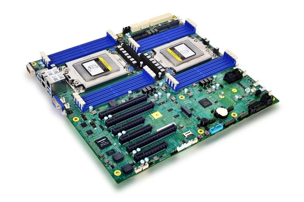 TTY T1DEEP E-ATX SP3 Server Motherboard With 2x AMD EPYC 7B12 CPU