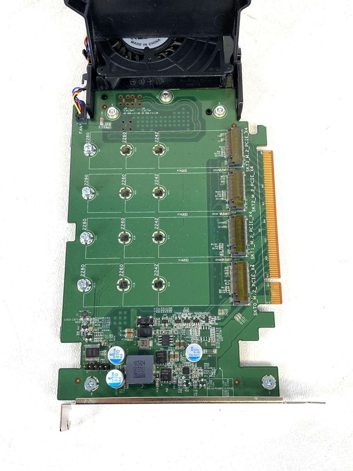 Dell DPWC400 Quad M.2 PCIe Solid State Drive Adapter CN-06N9RH