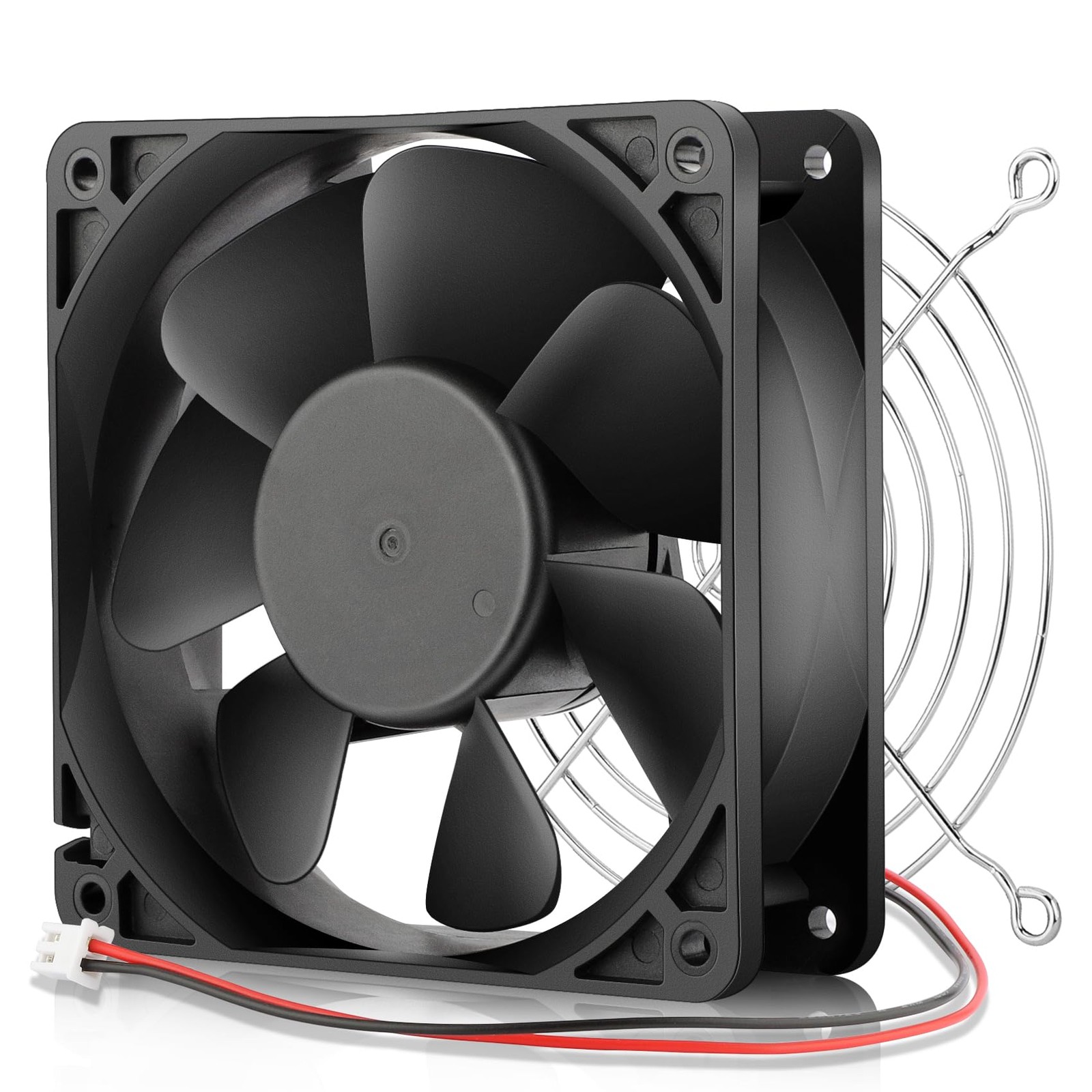 WDERAIR DC 120mm x 38mm 24V Brushless Cooling Fan Dual Ball Bearing 12038