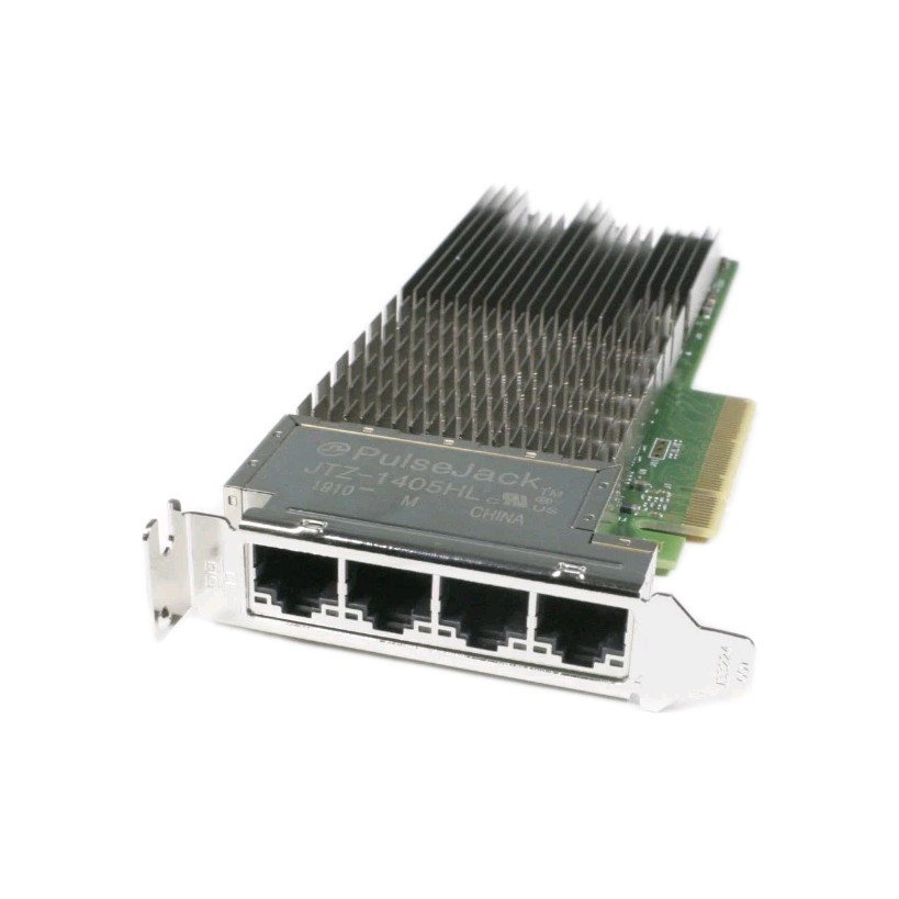 Dell / Intel X710-T4 Quad Port 10GbE 10GBase-T RJ45 Ethernet Network Card 08XJ7