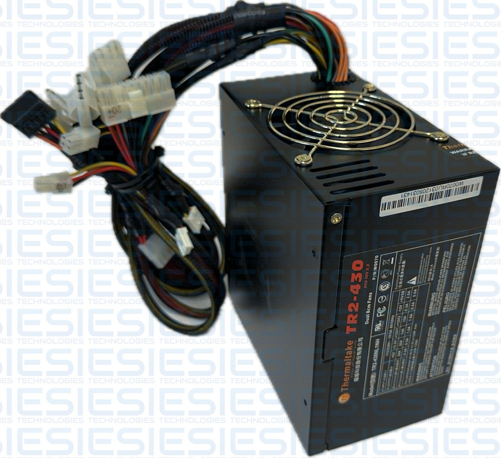 Thermaltake TR2-430, W0070 Model: TR2-430NL1NH SWITCHING POWER SUPPLY. SKUE26-2