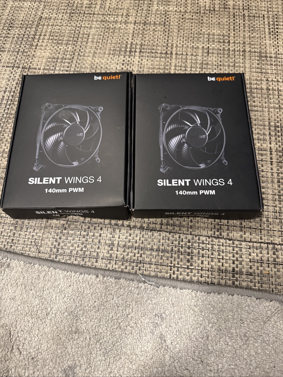 be quiet! SILENT WINGS 4 – 140mm PWM high-speed Black 2 piece