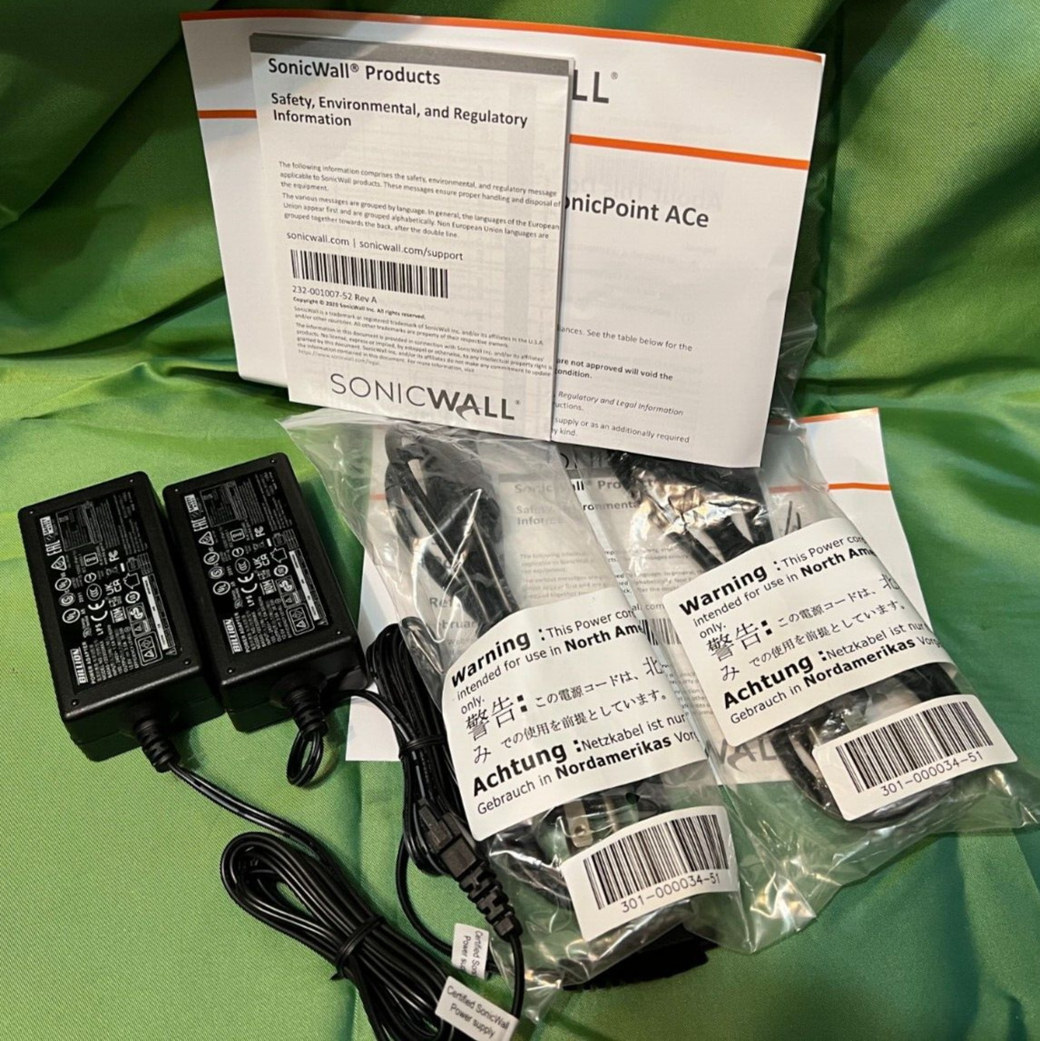 2pk~ SONICWALL 02-SSC-3069 TZ470/TZ370/T270 BILLION BA040-120300MAX Power Supply