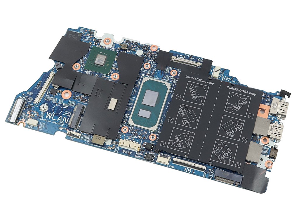 DELL INSPIRON 5402 5502 INTEL CORE I7-1165G7 GEFORCE MX330 2GB MOTHERBOARD H2F8K
