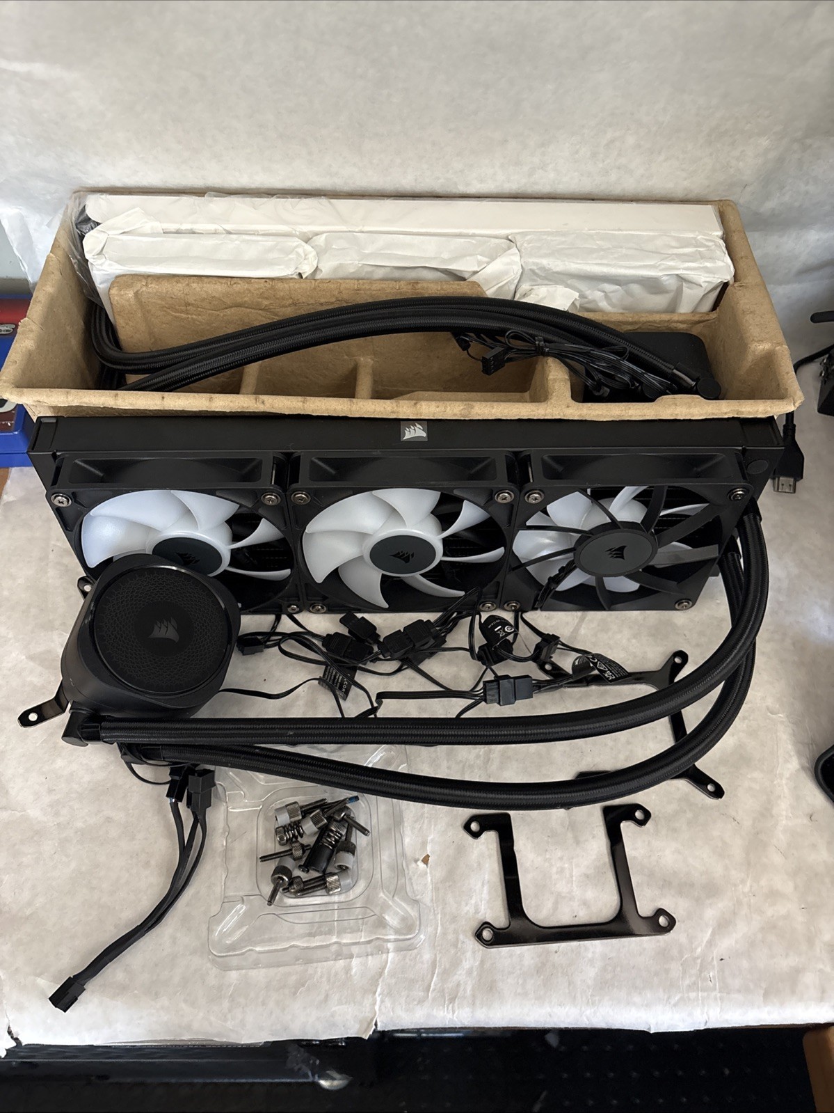 2x CORSAIR Nautilus 360 RS ARGB Liquid CPU Cooler – Black –