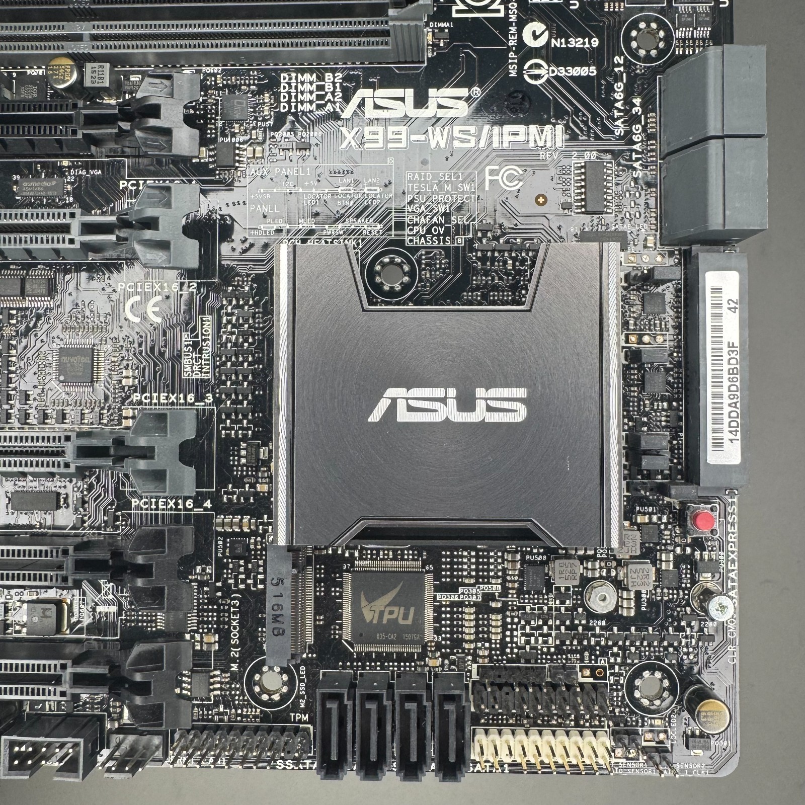ASUS X99-WS/IPMI LGA2011-V3 Motherboard X99 ATX with I/O Shield – Fully Tested