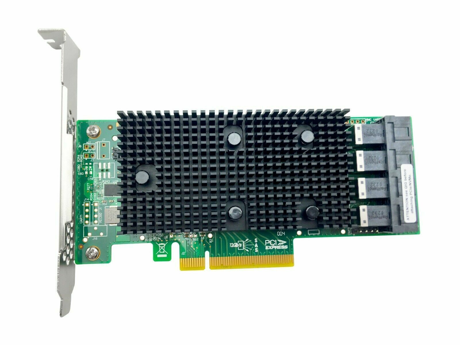 Avago/LSI 9400-8i SATA/SAS HBA 12 Gbps PCIe Support NVME HDD IT Mode JBOD – US