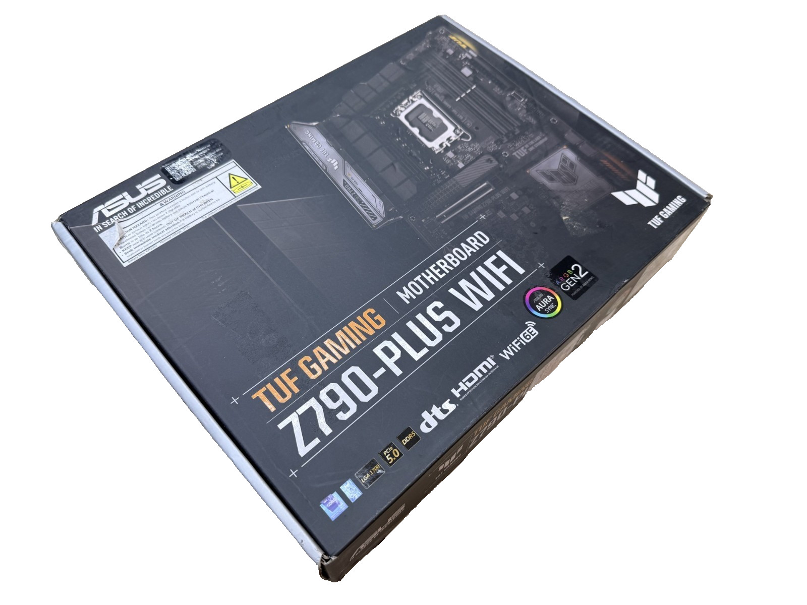 Asus TUF Gaming Z790-PLUS WIFI LGA 1700 ATX DDR5 WiFi 6E PCIe 5.0 Motherboard