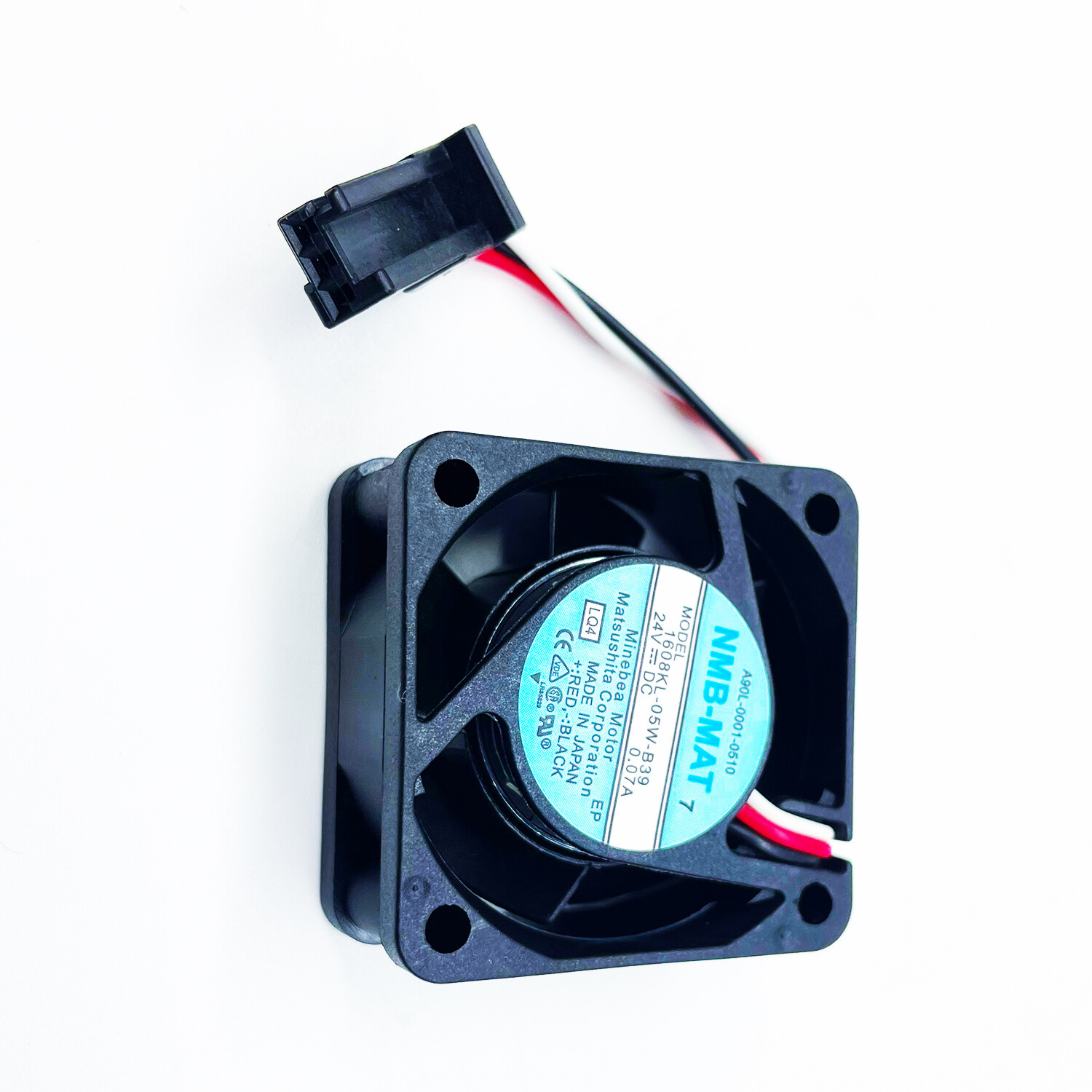 New 40*40*20mm 3Pin Cooling Fan 24V 0.08A 3wire For FANUC NMB-MAT 1608KL-05W-B39