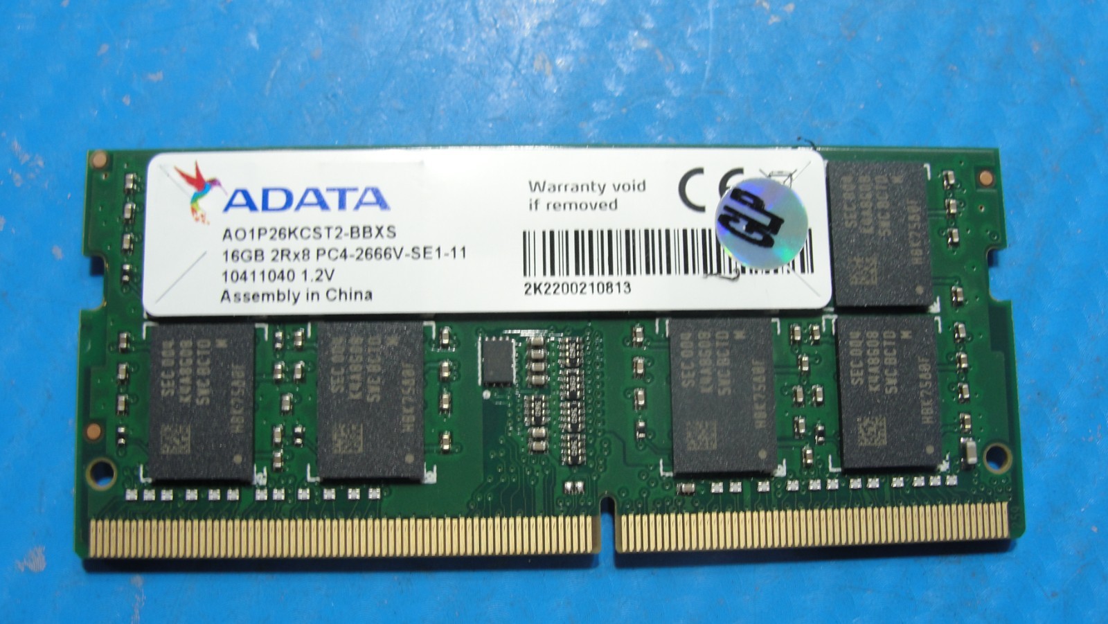 HP 840 G6 ADATA 16GB 2Rx8 DDR4-2666V SO-DIMM Memory RAM AO1P26KCST2-BBXS