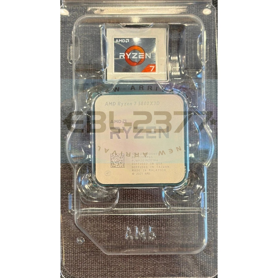 AMD Ryzen 7 R7 5800X3D AM4 3.4GHz 8-core 16Thr 105W- CPU processor