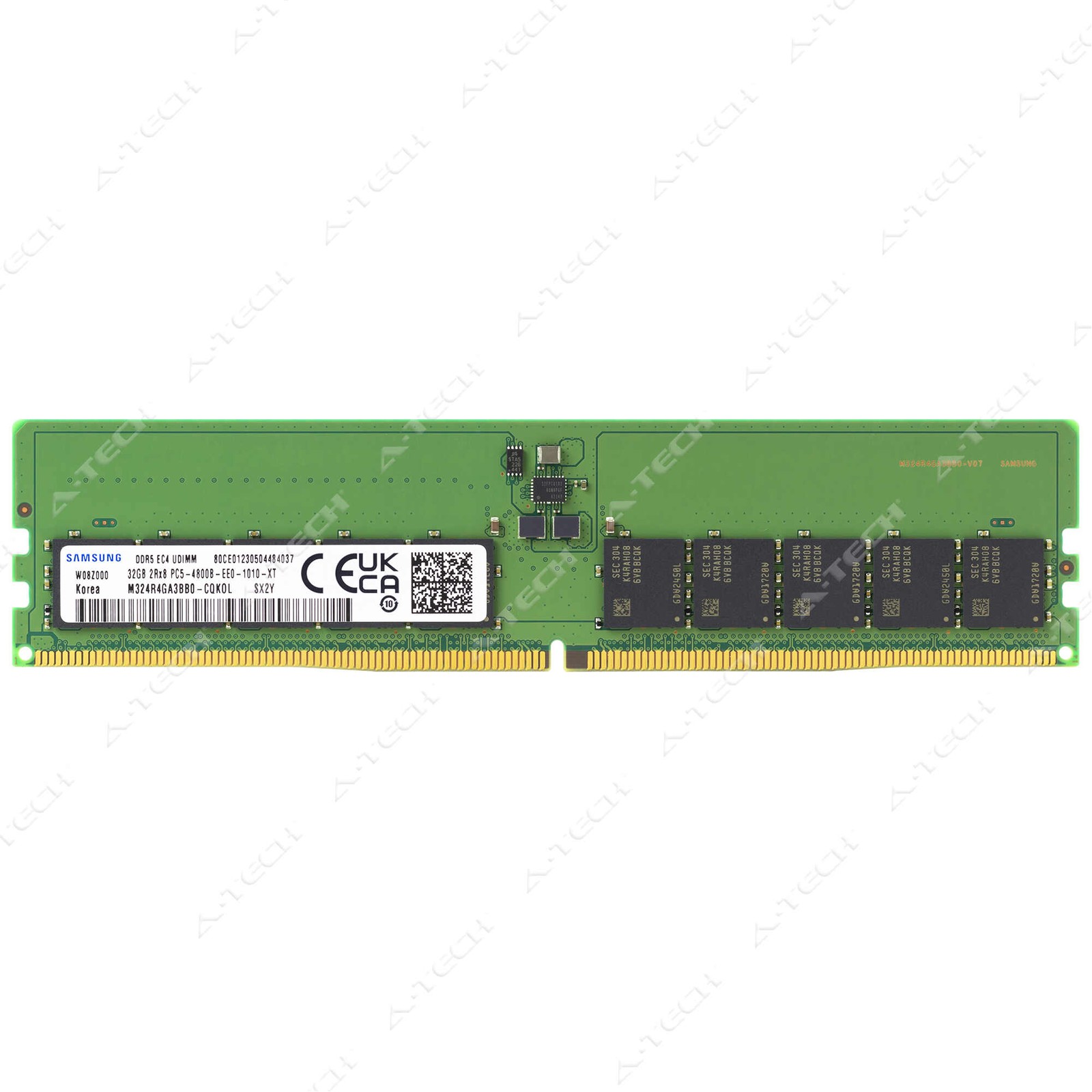 Samsung 32GB DDR5 4800MHz PC5-38400 EC4 RDIMM Server Memory RAM M324R4GA3BB0-CQK