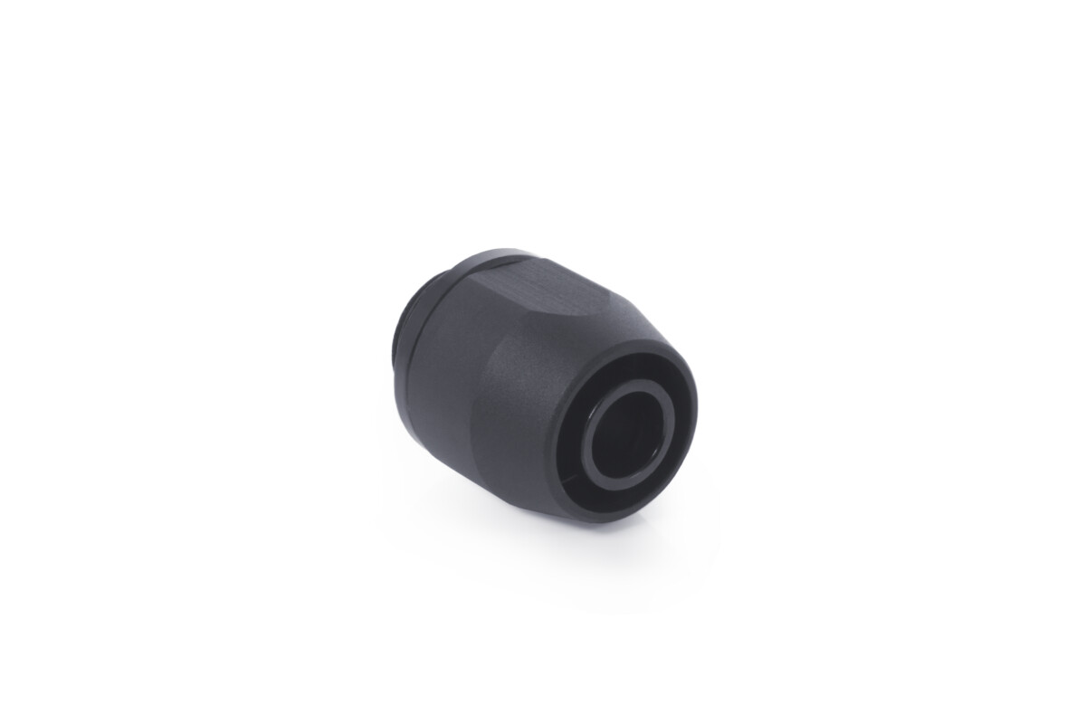 Alphacool HF Screw On Grommet TPV Metal – 12.7/7.6mm Straight – Black