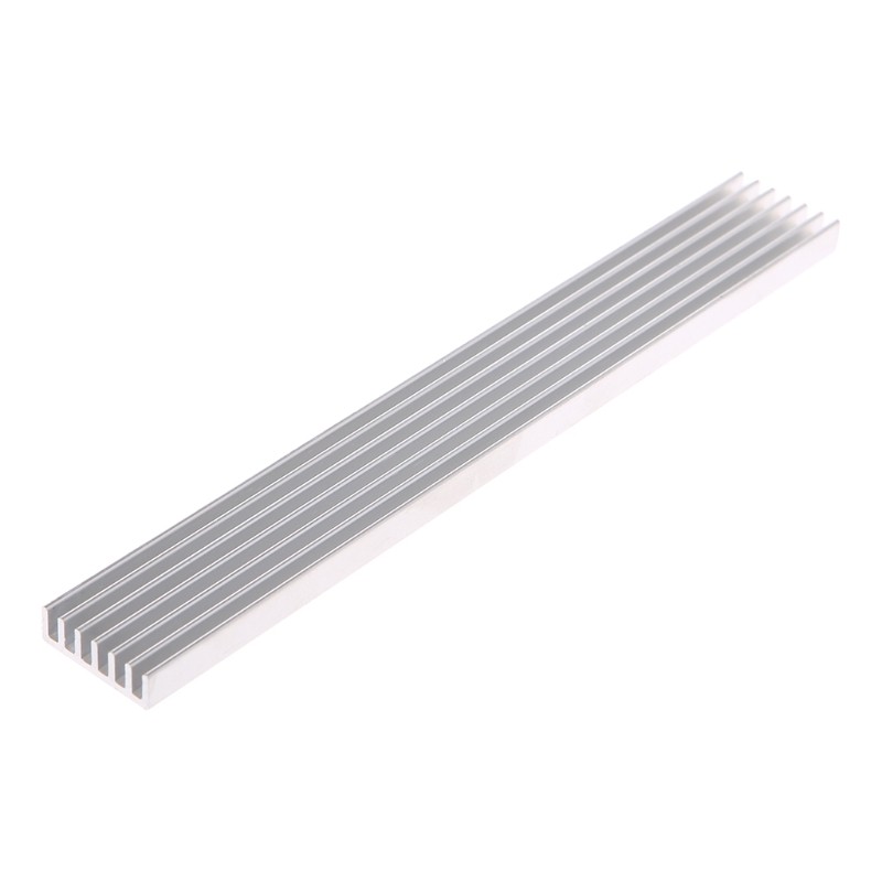 Heatsink Block Aluminum Cooling Cooler Heat Sink Heat Thermal Pads 5.9×0.79in