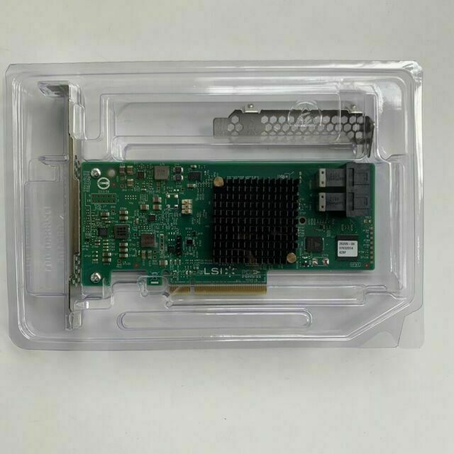 Broadcom LSI 9341-8i SAS SATA 8-port Pci-e 12gbs RAID Controller Card LSI00407