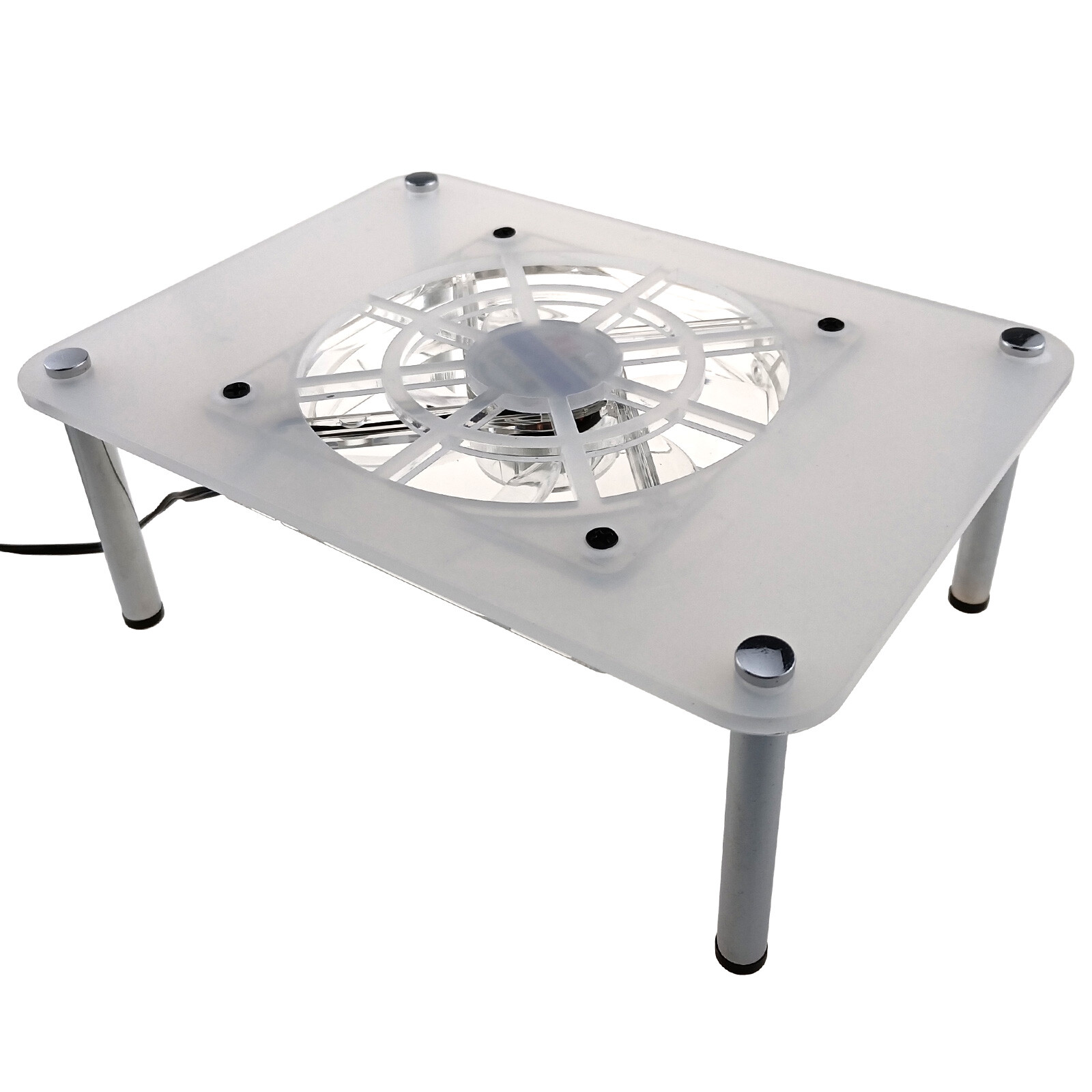 USB Power Fan Table 1200rpm Cooler Stand for WiFi Router Modem TV Box PC Cooling